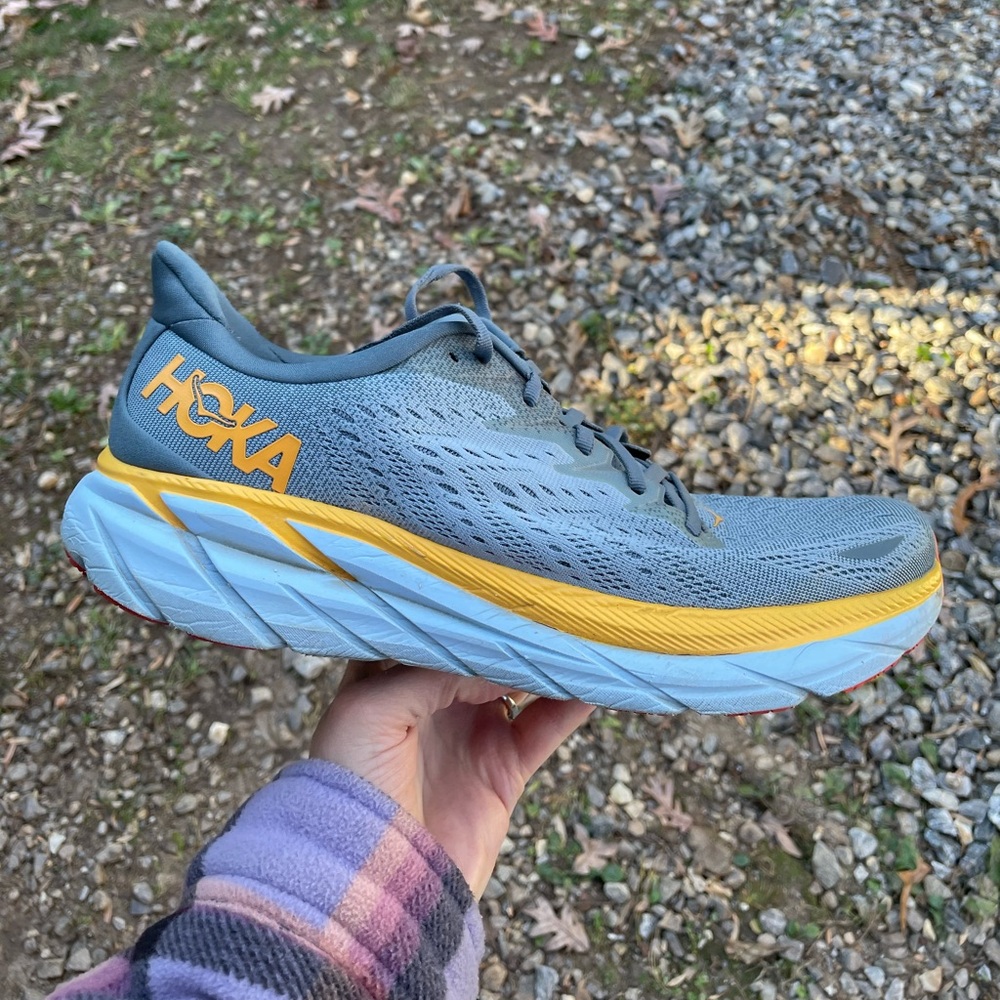 Hoka One One Clifton 8 Men’s Running Shoes Size 11 D